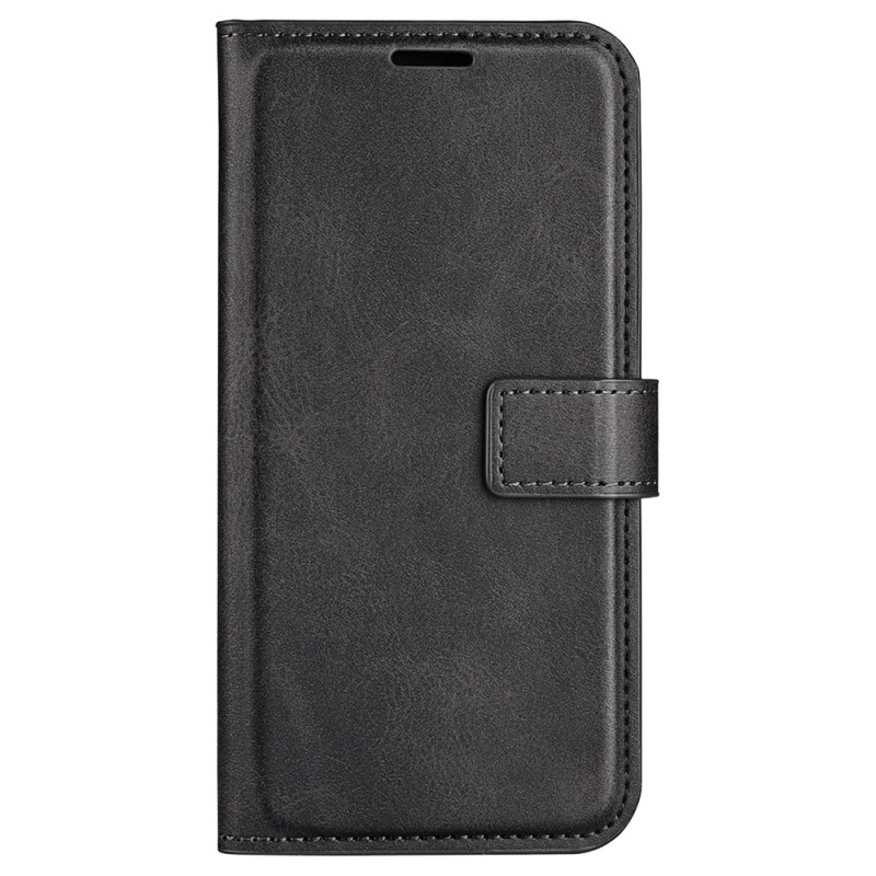 Realme C30 Textured Faux The
ather Case with Square Clasp