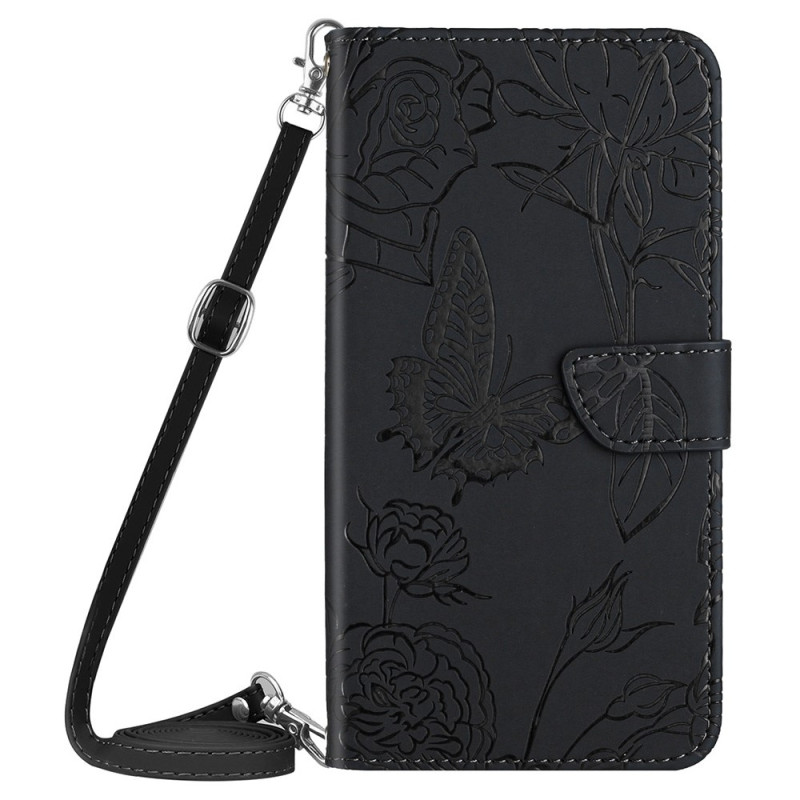 Nothing Phone case (1) Butterflies and shoulder strap