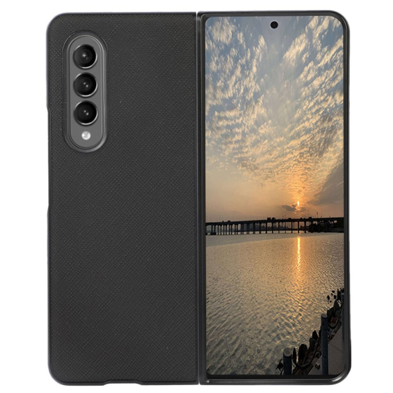 Case Samsung Galaxy Z Fold 4 Texture Faux The
ather Criss-cross