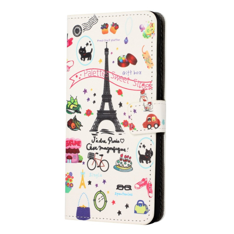 Case iPhone 14 I Love Paris