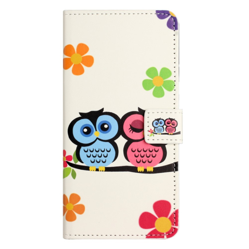 Case iPhone 14 Couple of Owls