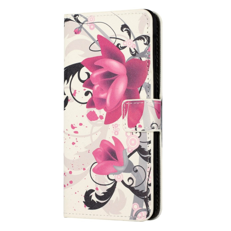 Case iPhone 14 Tropical Flowers