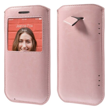 S-View Cover Samsung Galaxy Note 4 avec Languette