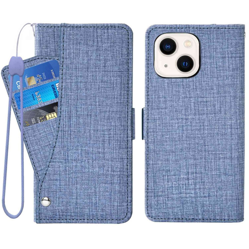 iPhone 14 Jeans Case with Rotating Card Holder