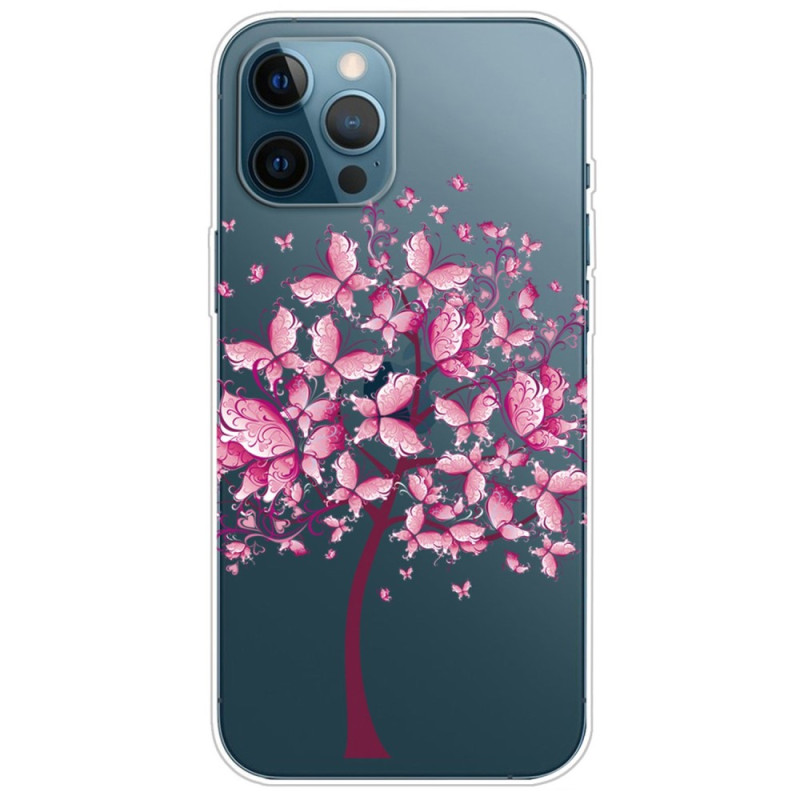 Case iPhone 14 Pro Tree Pink