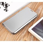 Flip Cover Samsung Galaxy Note 8 Mirror And Leather Effect