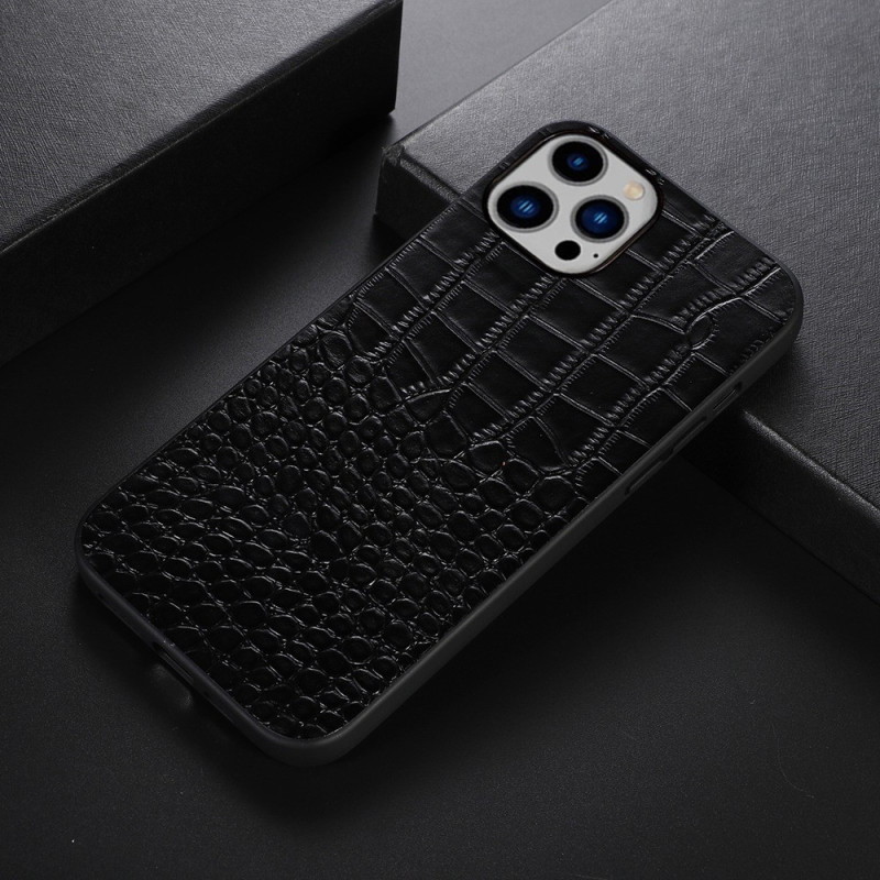 For iPhone 14 Pro Max Luxury Crocodile skin pattern Phone Case For