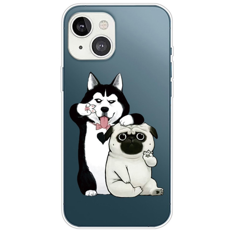 Case iPhone 14 Plus Dogs Fun