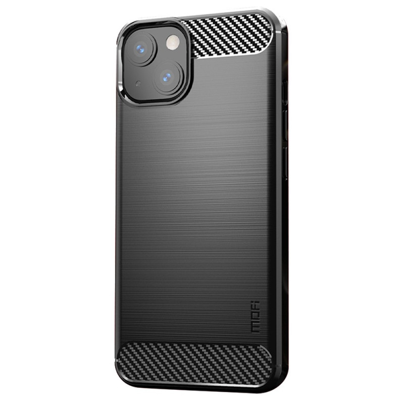 iPhone 14 Plus Brushed Carbon Fiber Case MOFI