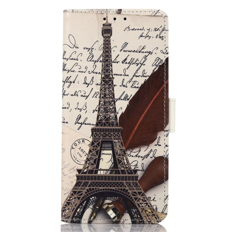 Case iPhone 14 Pro Max Poet's Eiffel Tower