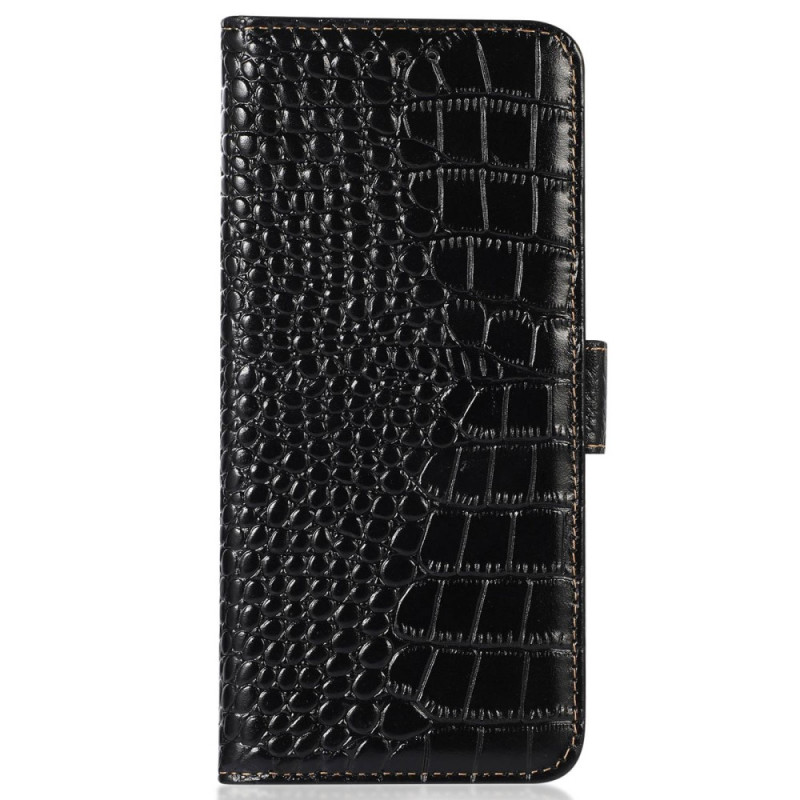 Case iPhone 14 Pro Max Style Crocodile RFID