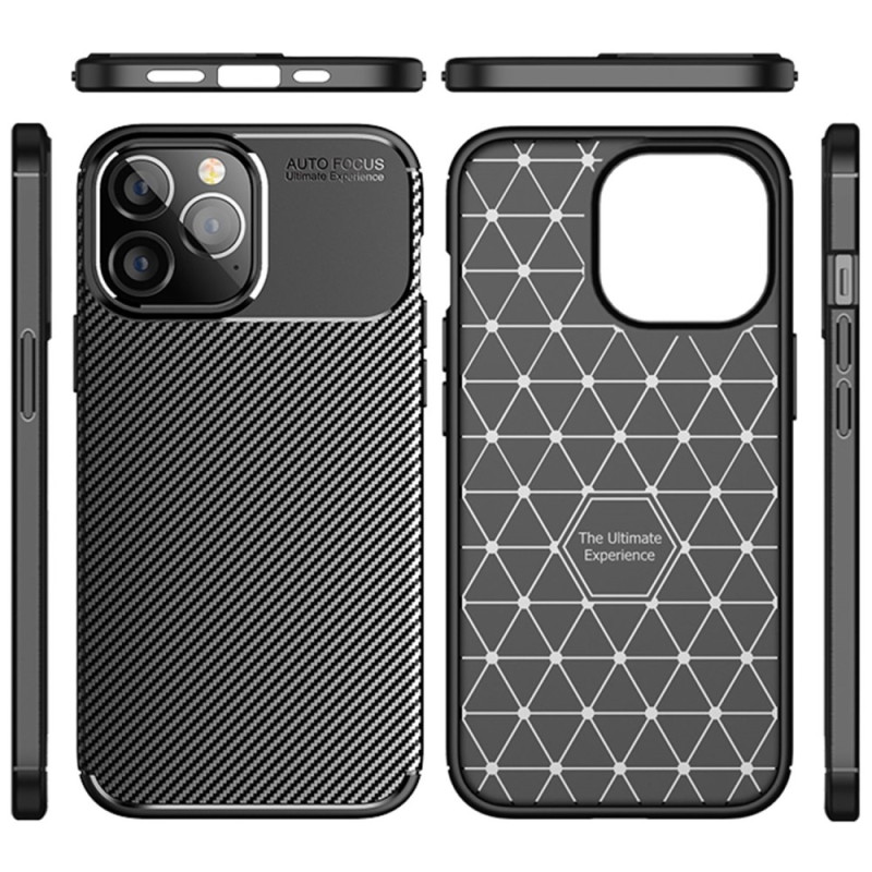 Case iPhone 14 Pro Max Flexible Carbon Fibre - Dealy