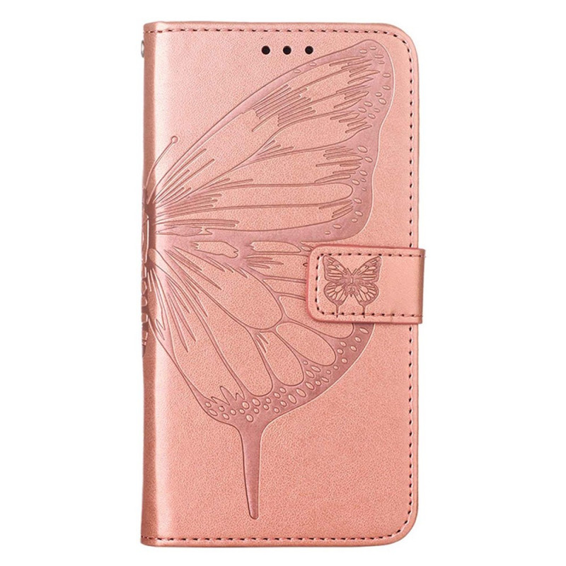 iPhone 14 Pro Max Baroque Butterfly Strap Case