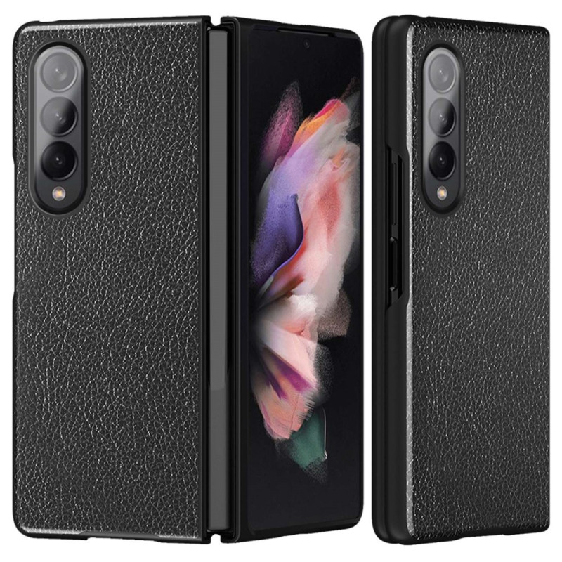 Samsung Galaxy Z Fold 4 Mock The
ather Case Lychee Coated