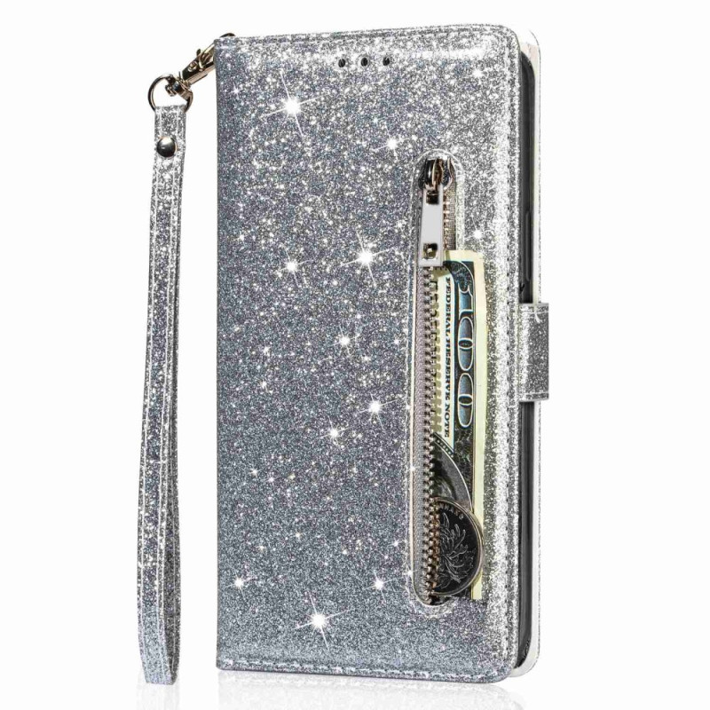 Case iPhone 14 Pro Max Glitter Wallet