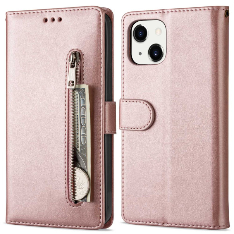 Case iPhone 14 Plus Wallet with Strap