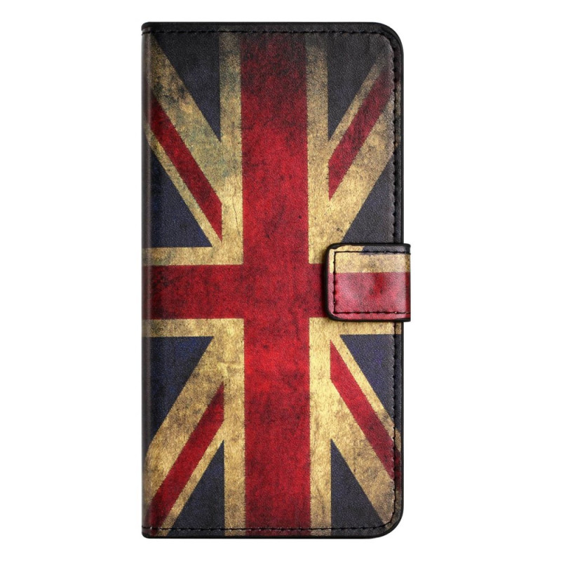 iPhone 14 Pro Case Vintage English Flag