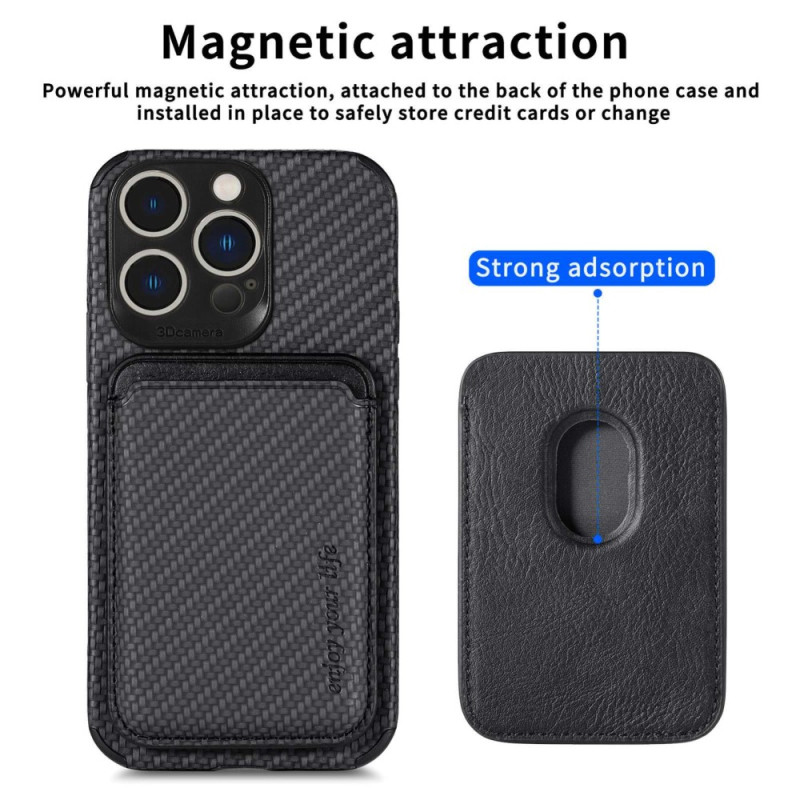 iPhone 14 Pro Max Carbon Fibre Case and Wallet - Dealy