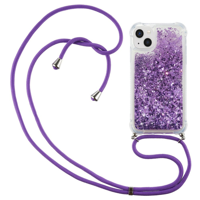 Design Glitter Cord iPhone 14 Case