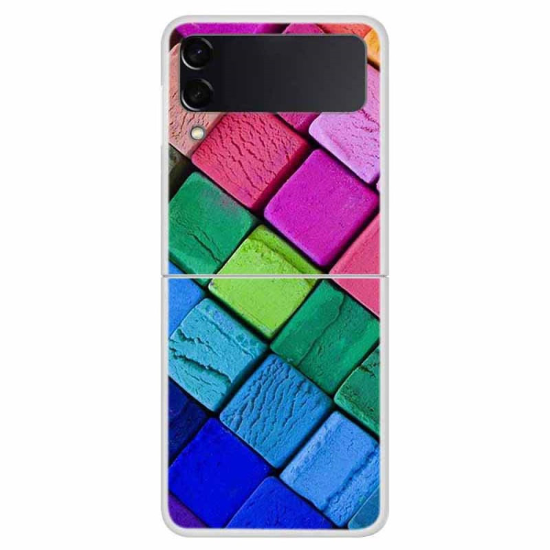 Samsung Galaxy Z Flip Case 4 Coloured Cubes