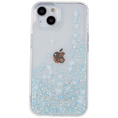 Case iPhone 14 Glitter Flakes
