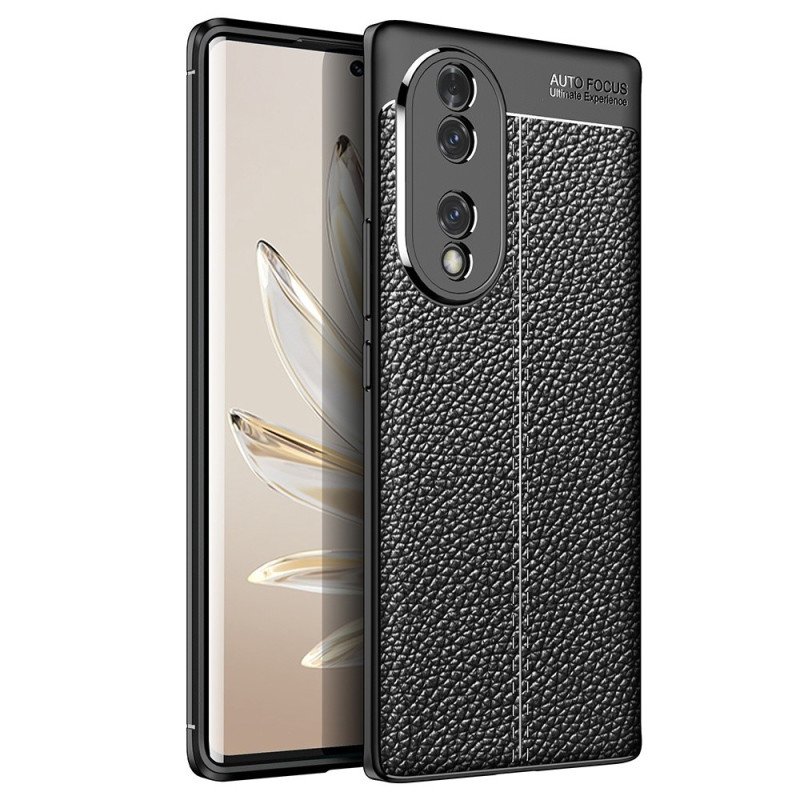 Honor 70 The
ather Case Lychee Effect Double Line
