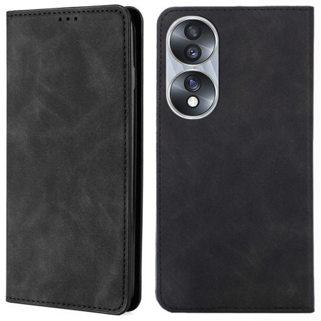 Honor 70 Skin-Touch Flip Cover