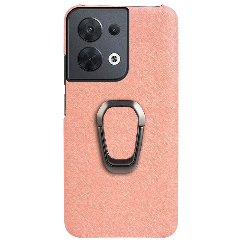 Oppo Reno 8 Honeycomb Case with Support Ring