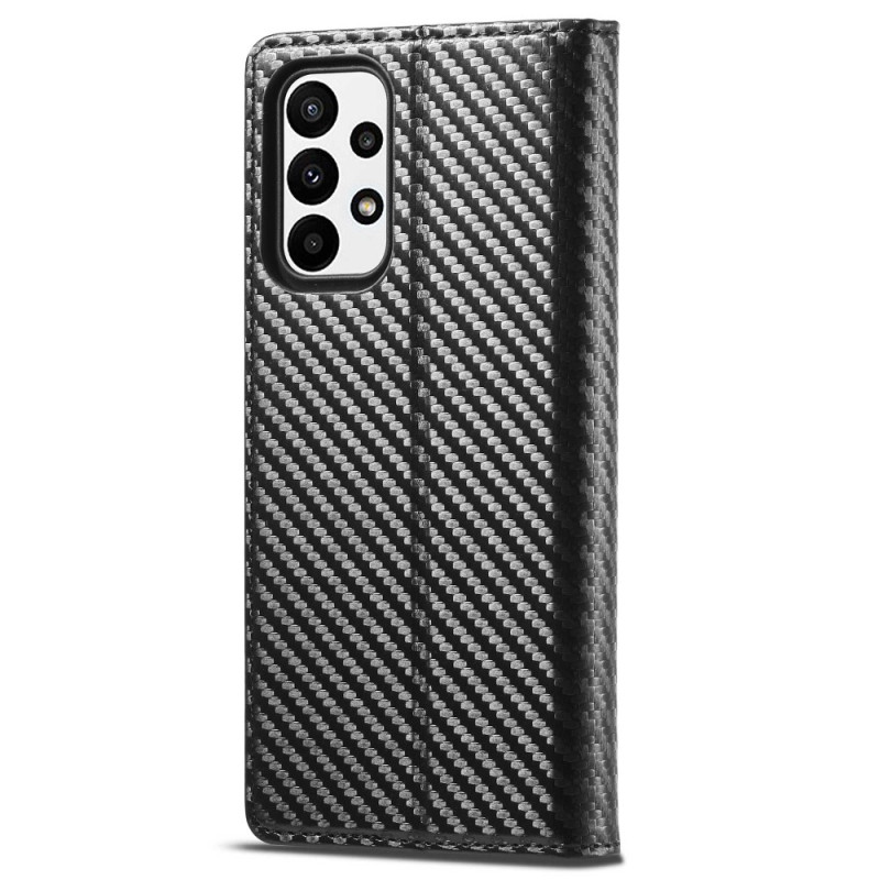 Flip Cover Samsung Galaxy A23 5G Carbon Fiber  - Dealy