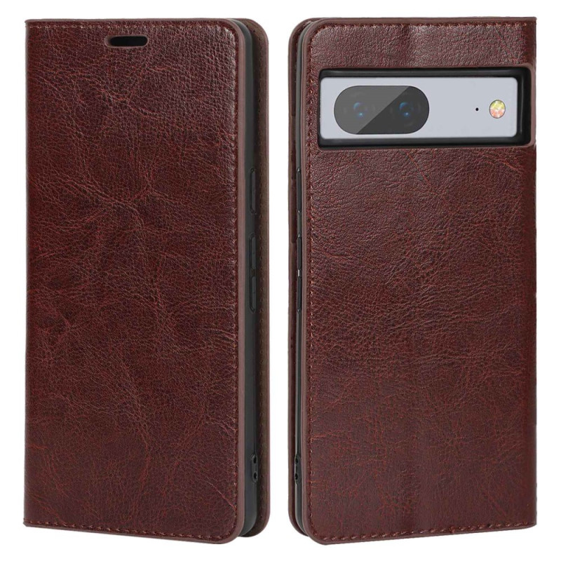 Flip Fodraler Flip Case Compatible with Google Pixel 7 Case PU Leather  Mobile Phone Cover Uitra-Thin Design Flip Protective Wallet Case Telefon  Flip Cover Case (Color : Brown) : : Electronics