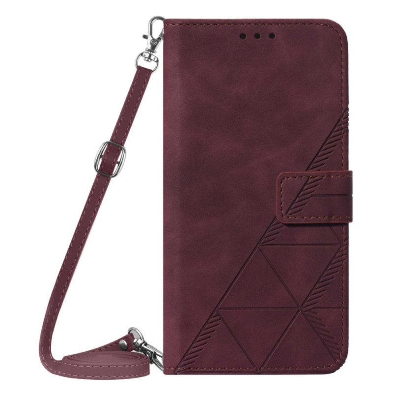 Google Pixel 7 Pro Triangles Case with Shoulder Strap