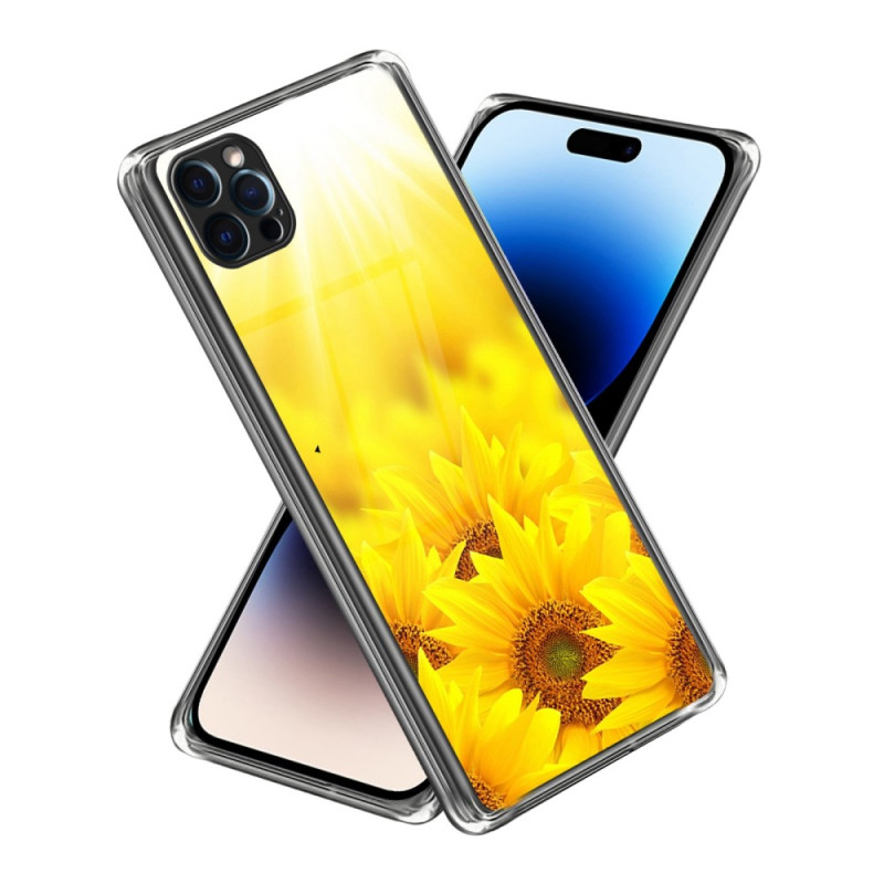 Case iPhone 14 Pro Max Intense Sunflowers