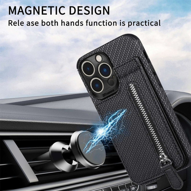 iPhone 14 Pro Max Carbon Fibre Case and Wallet - Dealy