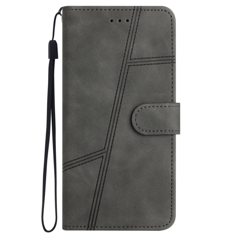 iPhone 14 Pro Stylish The
ather Strap Case