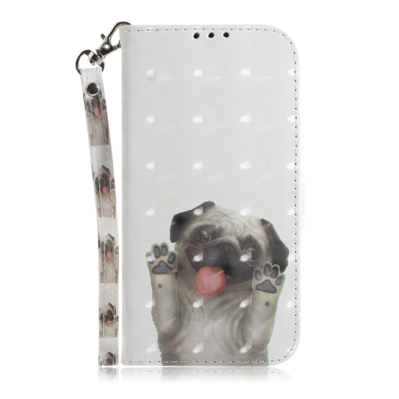 Case iPhone 14 Plus Dog with Strap