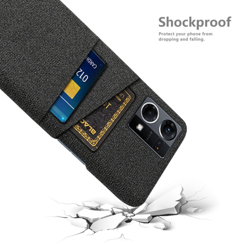 Oppo Reno 7 Case Fabric Card Case