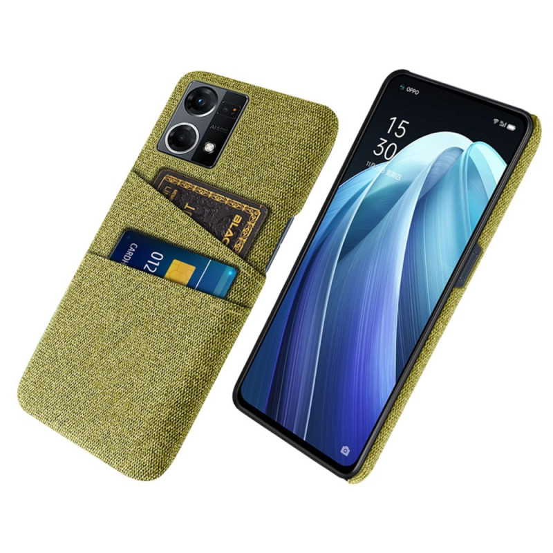 Oppo Reno 7 Case Fabric Card Case