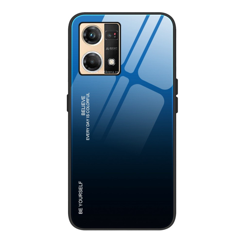 Oppo Reno 7 Case Tempered Glass Be Yourself