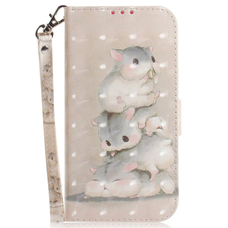 Samsung Galaxy M13 Case Hamsters with Strap