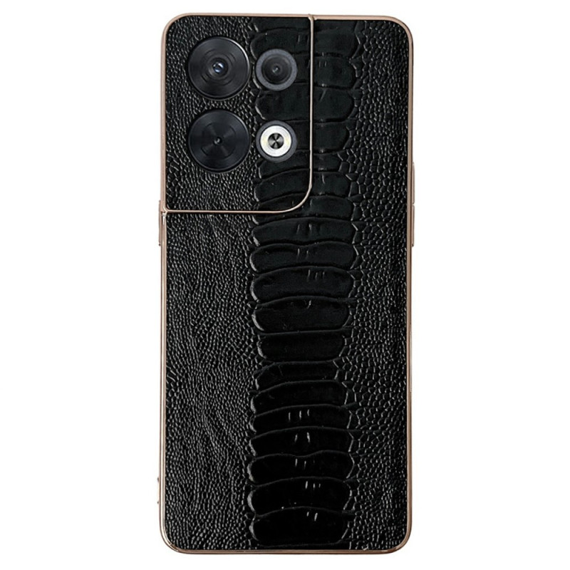Oppo Reno 8 Case Real The
ather Crocodile Style