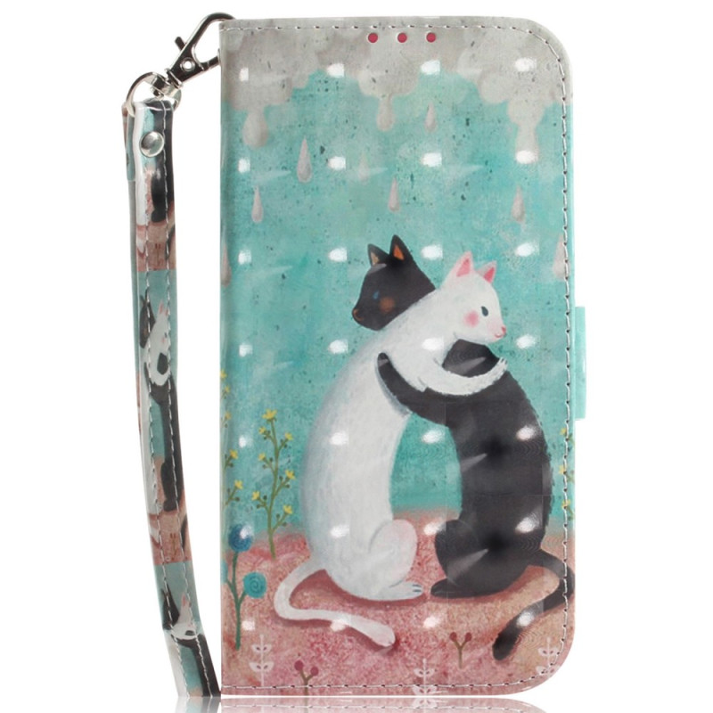 Oppo Reno 8 Pro Dancing Cats Case with Strap