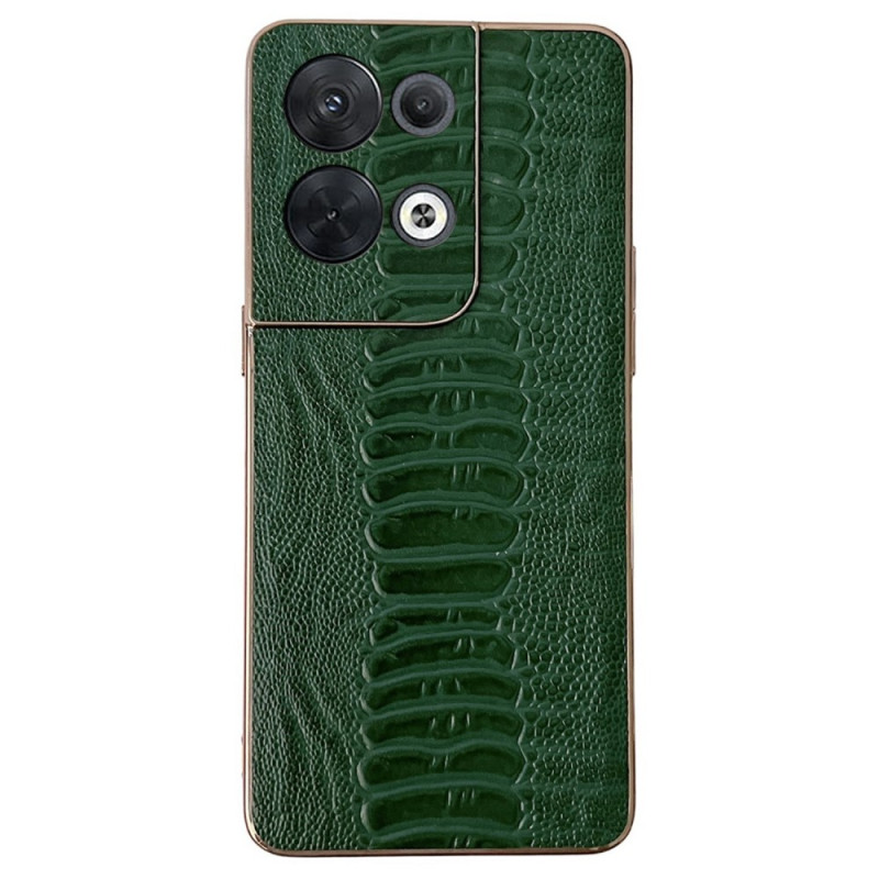 Oppo Reno 8 Pro Case Real The
ather Crocodile Style