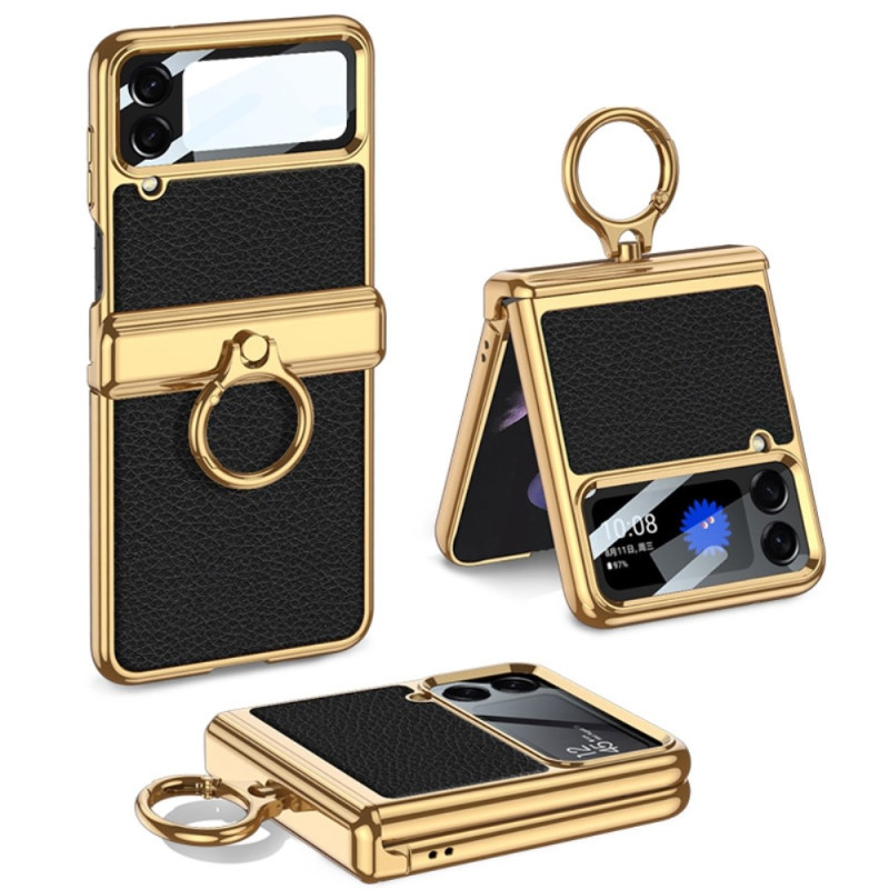 Samsung Galaxy Z Flip 4 Style The
ather Case with Carabiner GKK