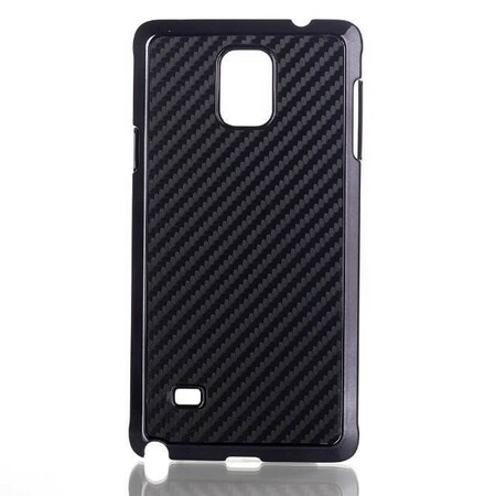 Coque Samsung Galaxy Note 4 Fibre Carbone – Rebords Glossy