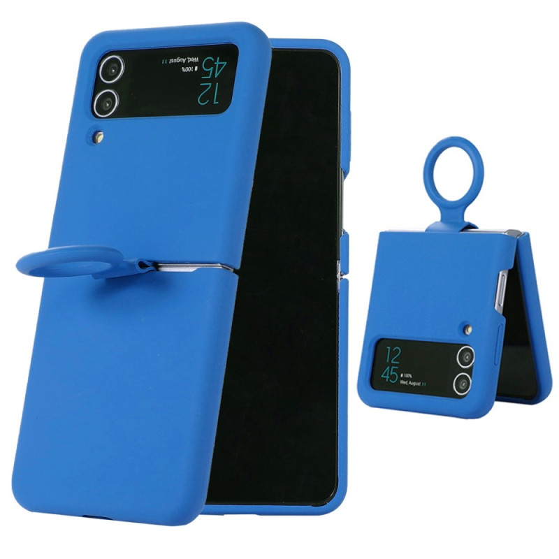 Samsung Galaxy Z Flip 4 Liquid Silicone Case with Ring