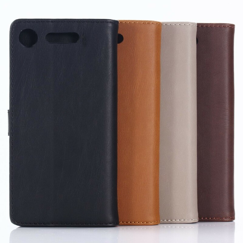 Cover Sony Xperia XZ1 Compact Effet Cuir