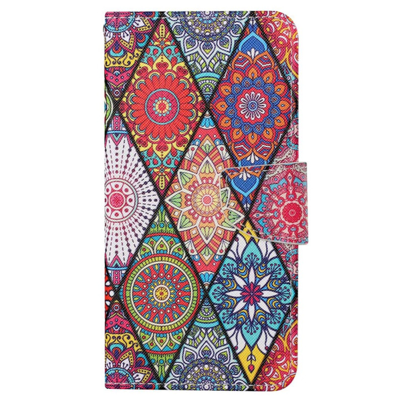 Xiaomi 12T / 12T Pro Patchwork Case with Strap