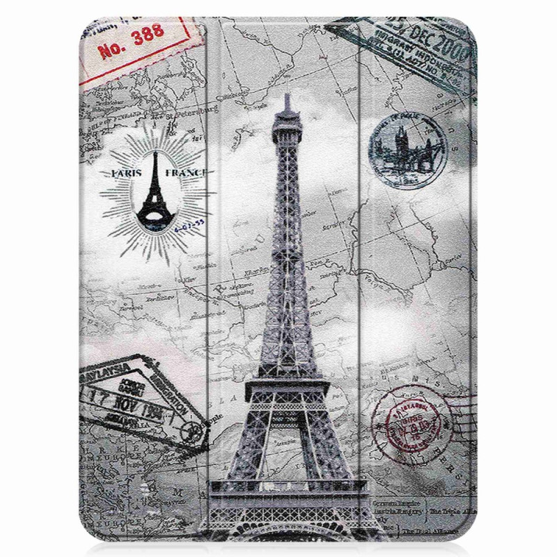 Smart Case iPad 10.9'' (2022) Eiffel Tower Style Case