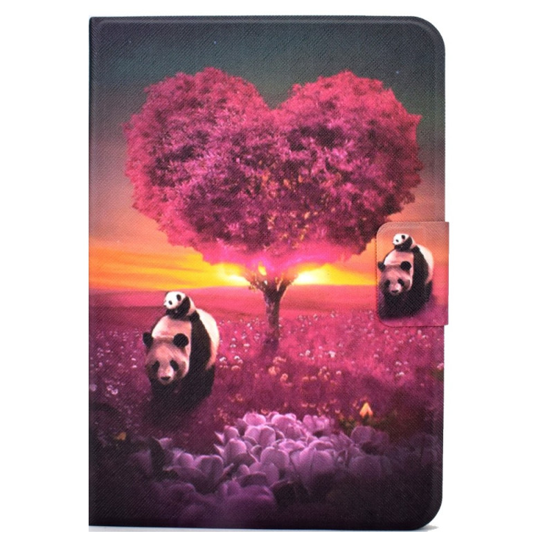 iPad Cover 10.9" (2022) Panda Heart