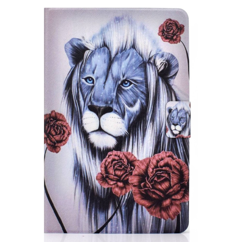iPad Cover 10.9" (2022) Lion and Roses